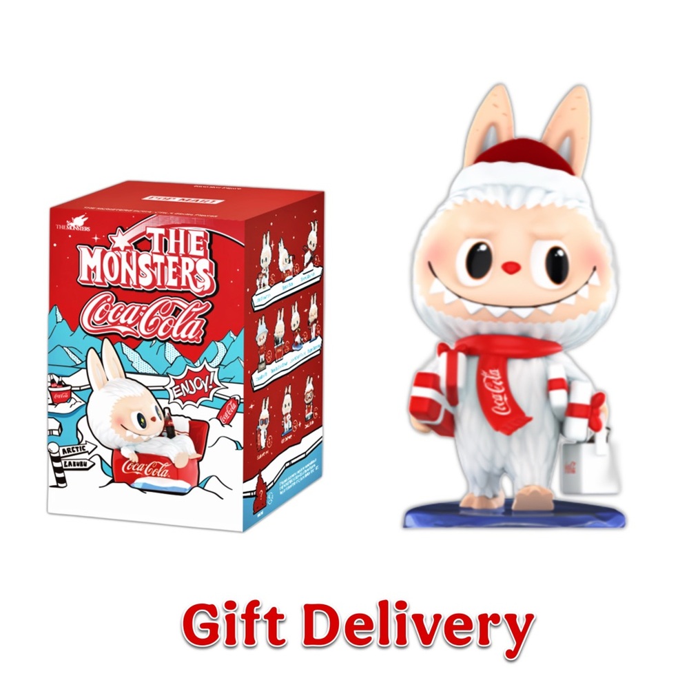 Pop Mart Labubu The Monsters Coca-Cola Series Figurine Gift Delivery